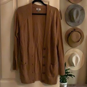 Camel coloured cardigan